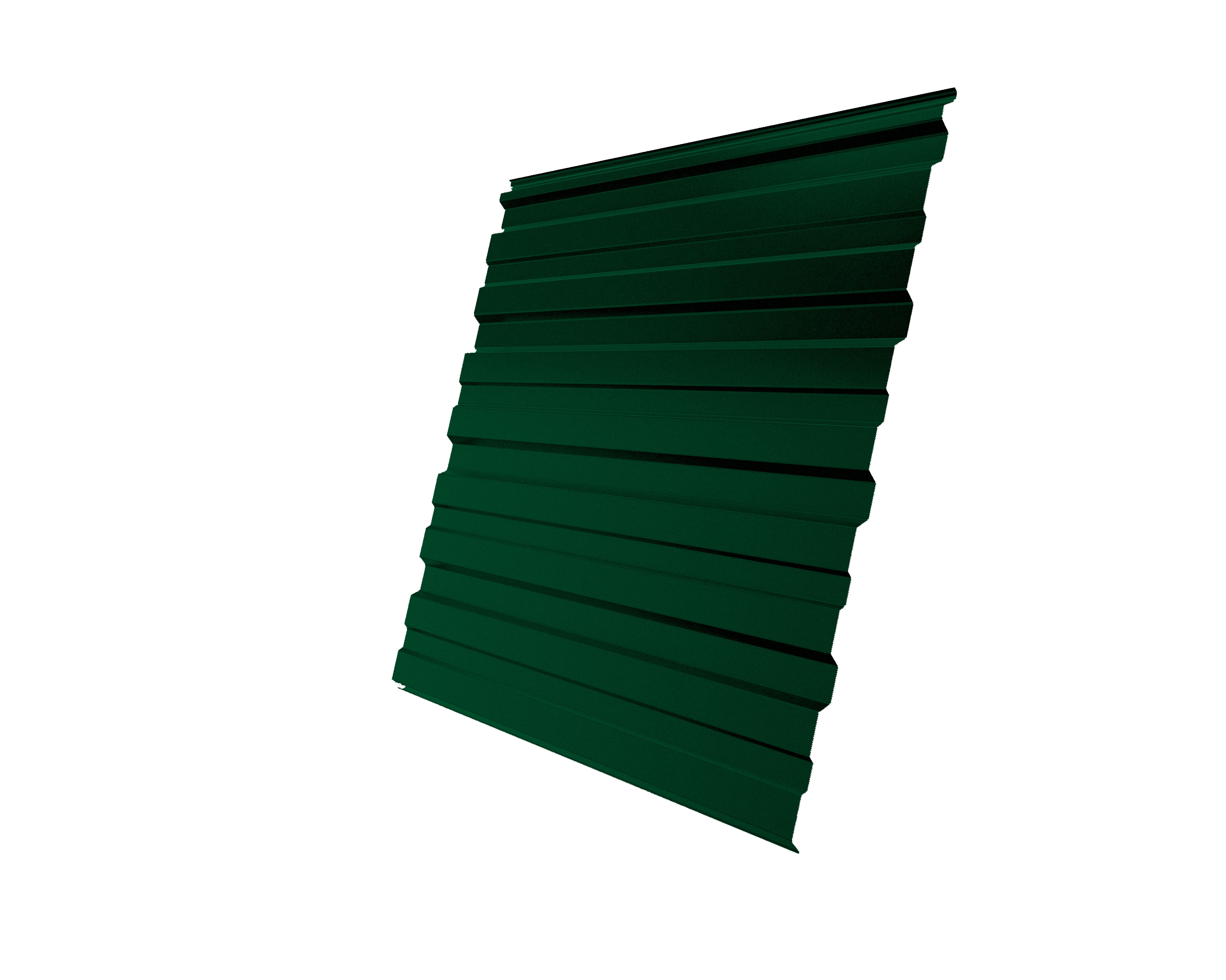 Профнастил C10R 0,45 Drap TX RAL 6005 зеленый мох