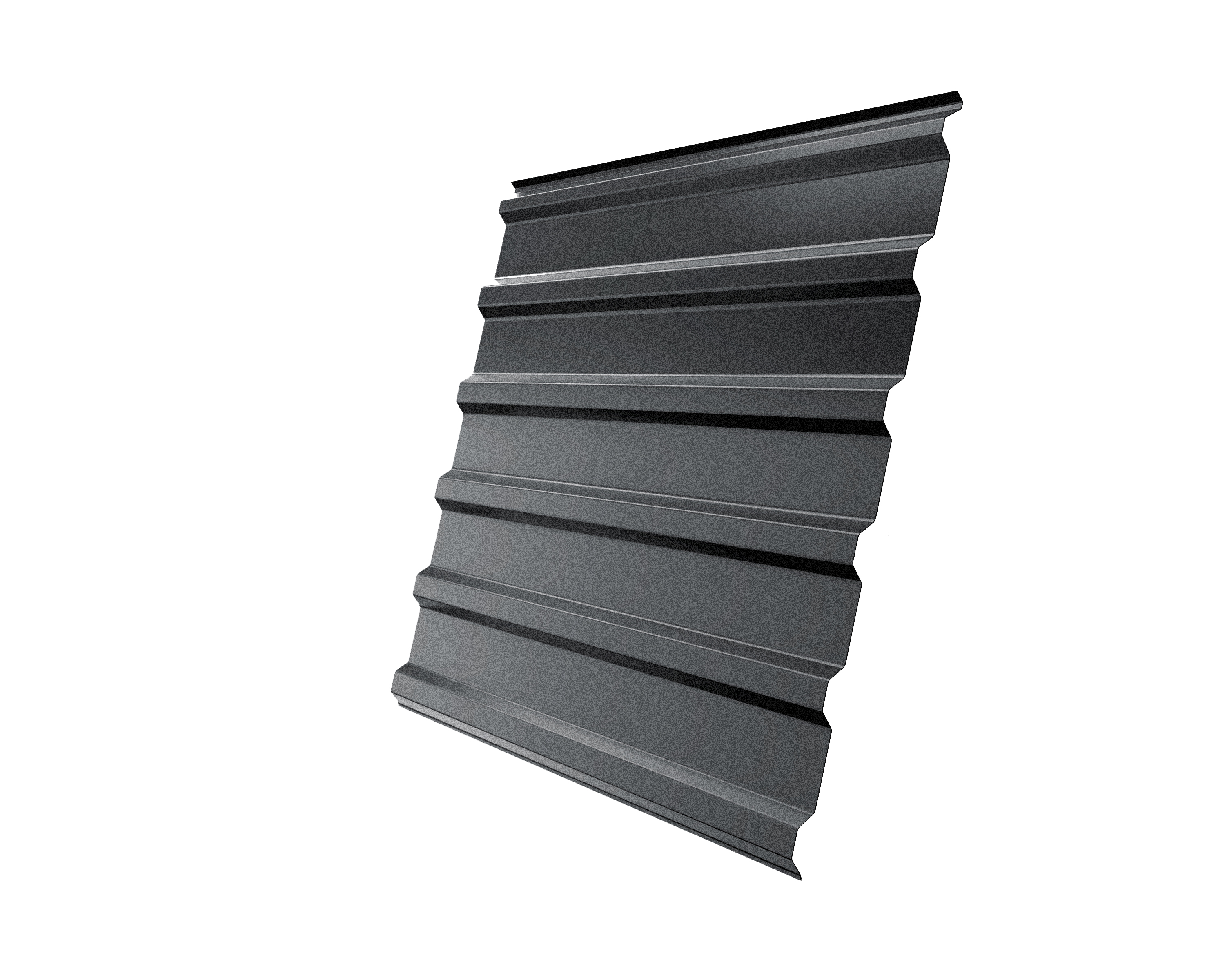 Профнастил C20R 0,4 PE-Double RAL 7024 мокрый асфальт