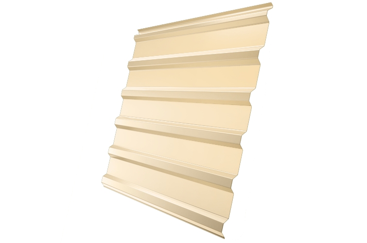 Профнастил C20R 0,5 Satin RAL 1015 светлая слоновая кость