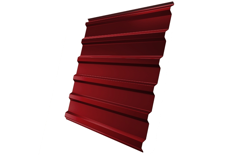 Профнастил C20R 0,5 Satin RAL 3011 коричнево-красный