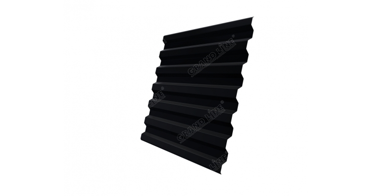 Профнастил C21R Grand Line 0,5 Drap TX RAL 9005 черный