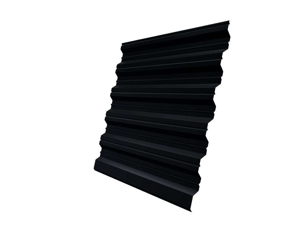 Профнастил HC35R Grand Line 0,5 PurLite Matt RAL 9005 черный